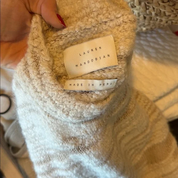 Lauren Manoogian Open Knit Sweater